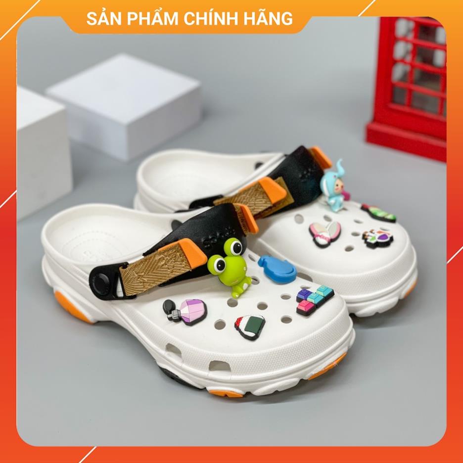 Dép Crocs All Terrain Clog Ver 2 Chính Hãng, thiết kế nhựa phối quai vải, đúc nguyên đôi nhẹ bền -SAUVUIVE
