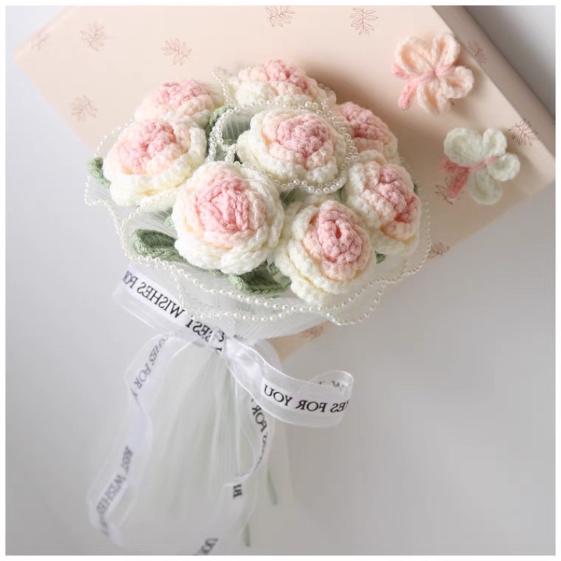 Ruy băng ren voan in chữ JUST FOR YOU