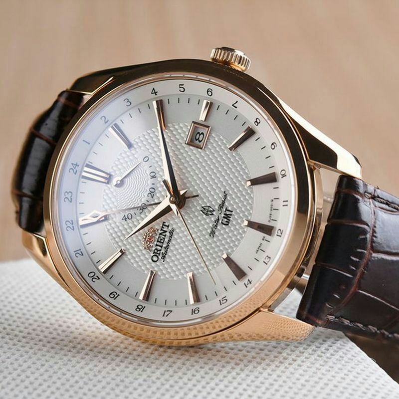 [Full box] Đồng hồ Orient chính hãng Automatic Dual-times SDJ05001W0