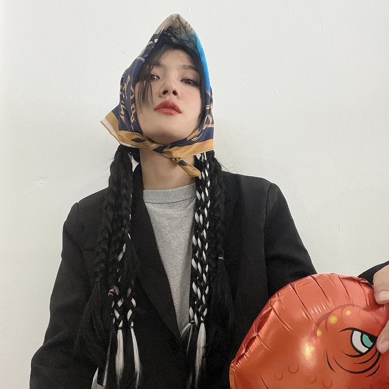 Khăn bandana cotton size 55x55cm