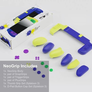 Ốp lưng neogrip hãng skull & co cho nintendo switch oled và v1, v2 - splatoon 3 limited