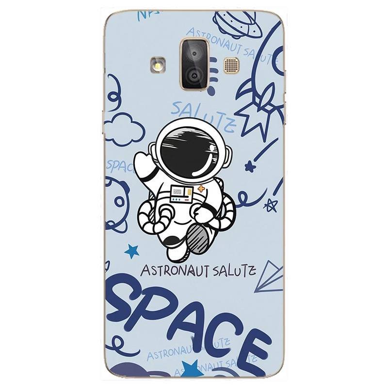 Ốp Điện Thoại Hình Phi Hành Gia Cho Samsung Galaxy J7 Duo 2018 J720F J720 SM-J720F