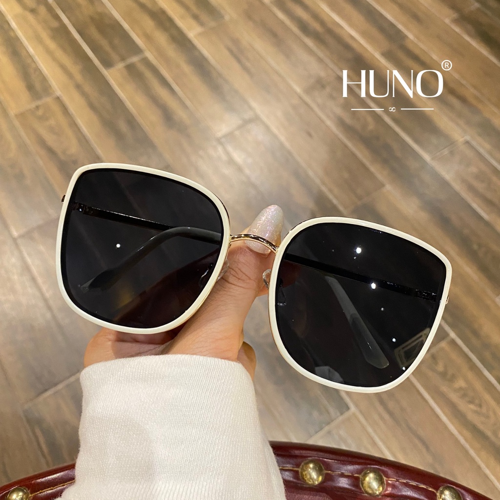 Kính râm nữ HUNO Kính mát thời trang trang nữ cao cấp được thiết kế đơn giản nhưng vô cùng tinh tế - KR08