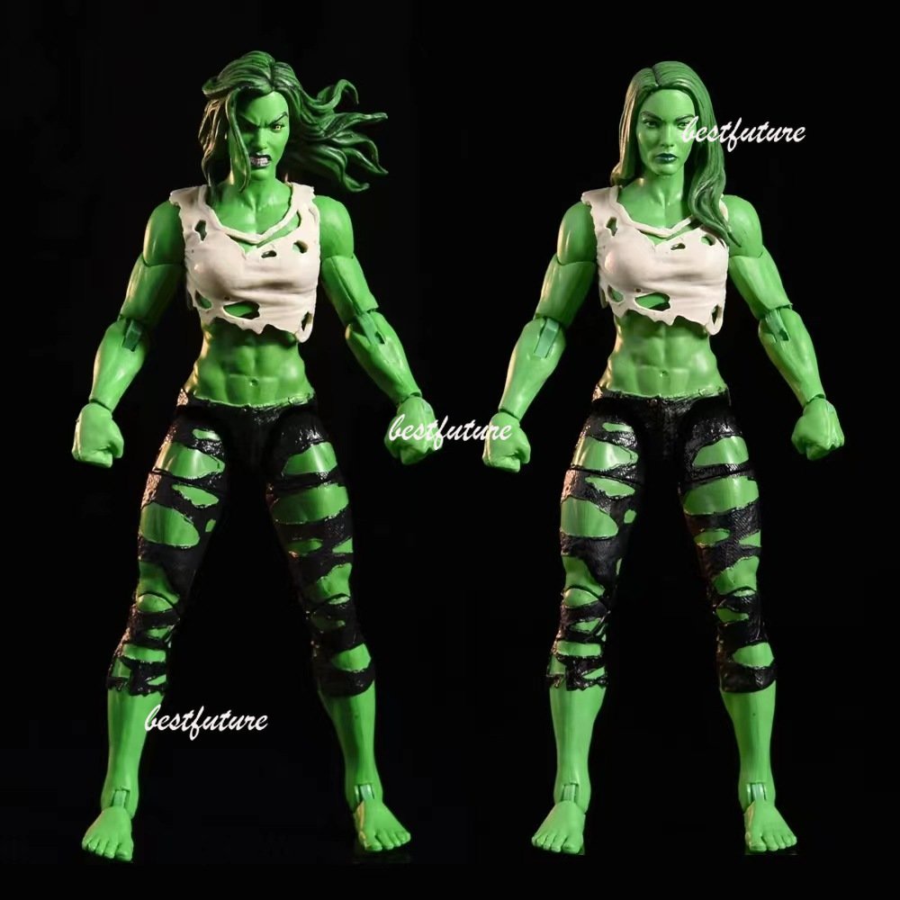 Mô Hình Nhân Vật Hulk Kích Thước 6 Inch Trong Marvel Legends She-Hulk