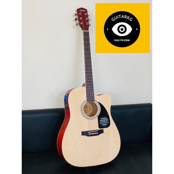 guitar Fender CD60 Acoustic có EQ LC5