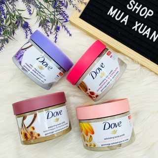 [NHIỀU MÙI] Tẩy tế bào chet Dove, 298ml