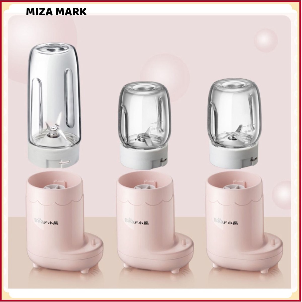 Máy xay thực phẩm đa năng Bear LLJ-C04J1, dung tích 300 mL, xay sinh tố, xay thức ăn cho bé ăn dặm