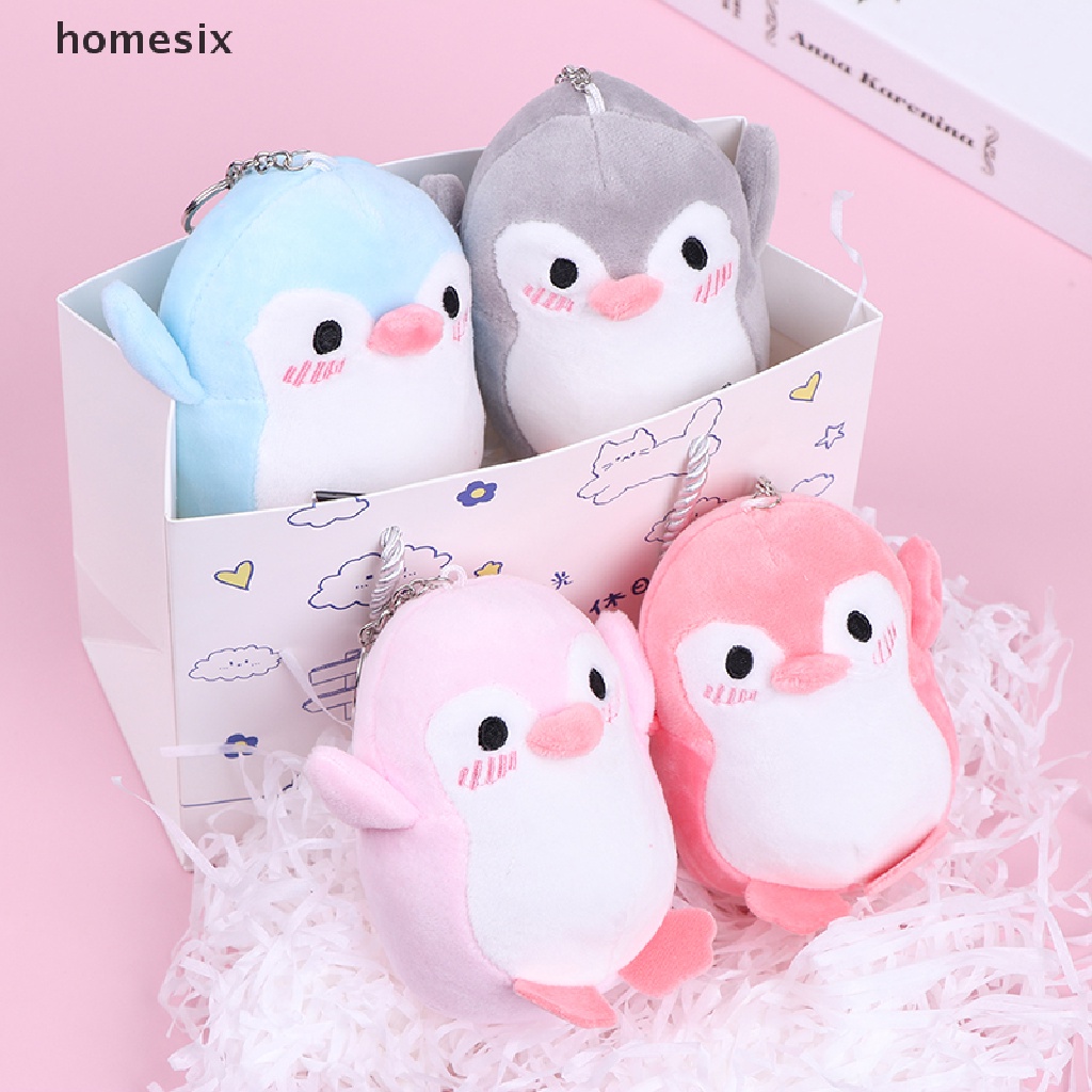 Đồ chơi nhồi bông Hình Chim Cánh Cụt 12CM Trang Trí Móc Khóa