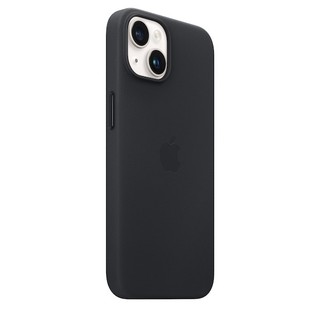 Apple iPhone 14 Leather Case with MagSafe - Midnight [Hàng chính hãng]