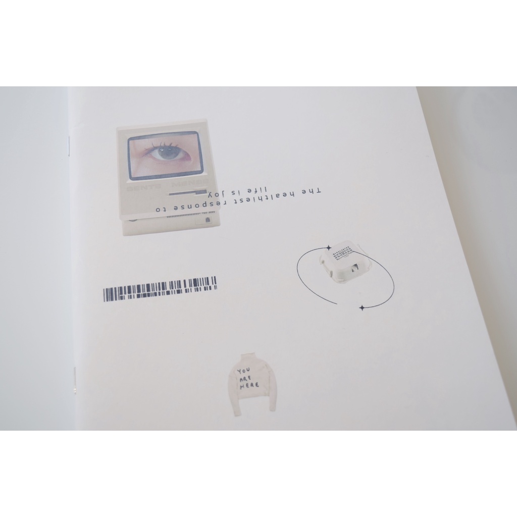 Tập vở học sinh B5 bìa phong cách Aesthetic 80gsm ruột kẻ ngang-ô vuông