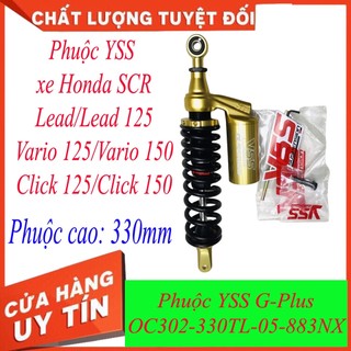 Phuộc yss thái lan xe click/vario/vision/lead g-plus