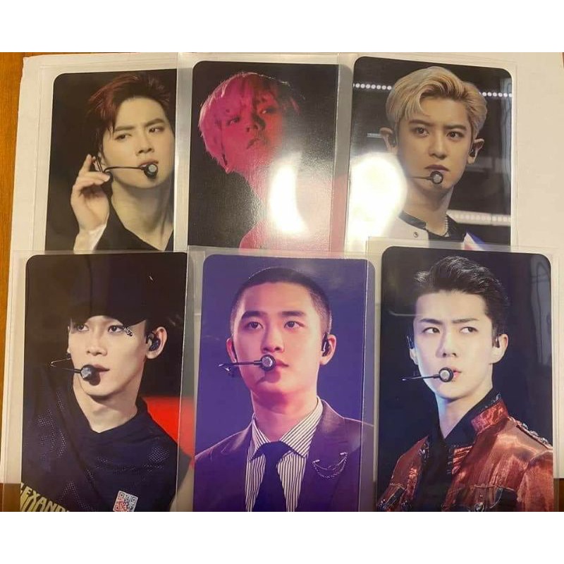 Photocard EXO DVD-Bluray