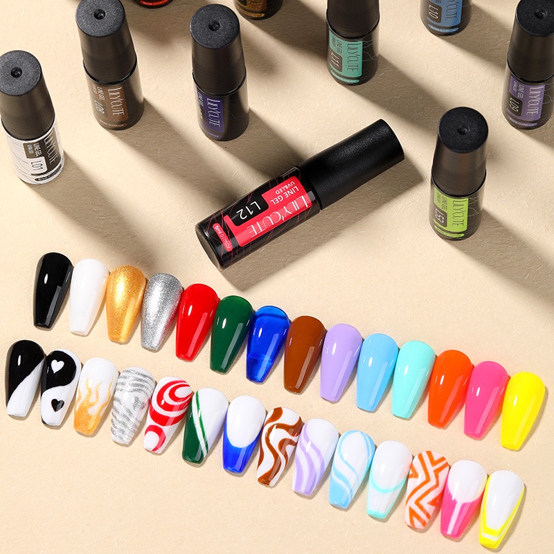 Set 6 gel sơn móng tay UV LED UR SUGAR 5ml