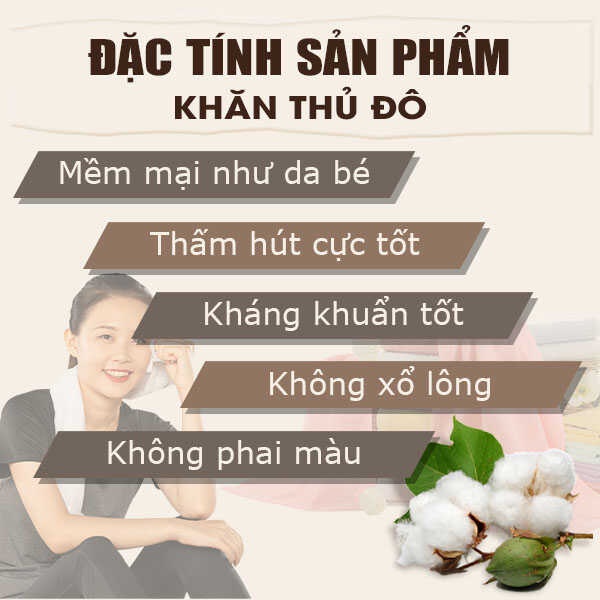 Khăn mặt, khăn lau mặt cotton 100% thấm hút kháng khuẩn phù hợp với mọi làn da