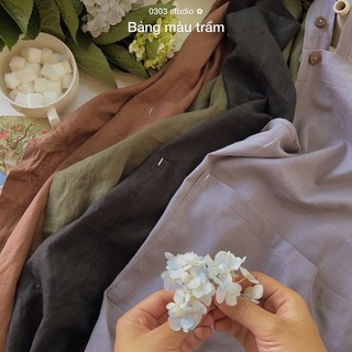 | 0303 studio | Tạp dề linen bột mỏng - Vụng Về số 2