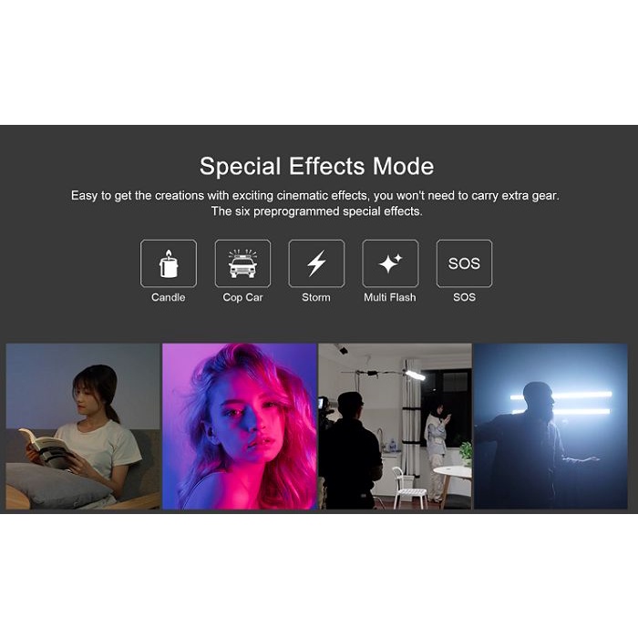 Đèn LED Nanlite PavoTube 30C 1 kit