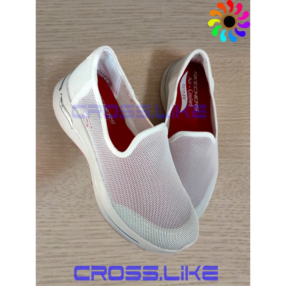 Giày slip on nữ Skechers lưới ArchFit , giày vải thoáng khí, êm nhẹ, thiết kế thời trang, đi du lịch, thể dục đều chất !