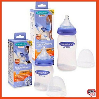 Bình sữa 𝐋𝐀𝐍𝐒𝐈𝐍𝐎𝐇 𝐌𝐎𝐌𝐌𝐀 160ml/240ml (chọn size núm)