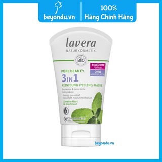 Sữa rửa mặt Lavera 3in1 (125ml) - sữa rửa mặt đạt chuẩn tự nhiên & thuần chay Vegan
