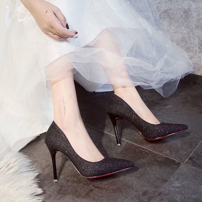 Giày Cao Gót Size Lớn 41-43 40-42 33-34 Thời Trang Dành Cho Cô Dâu