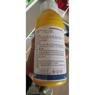 THUỐC DIỆT MUỔI, GIÁN, KIẾN... PERMECIDE 50EC(1 LÍT)