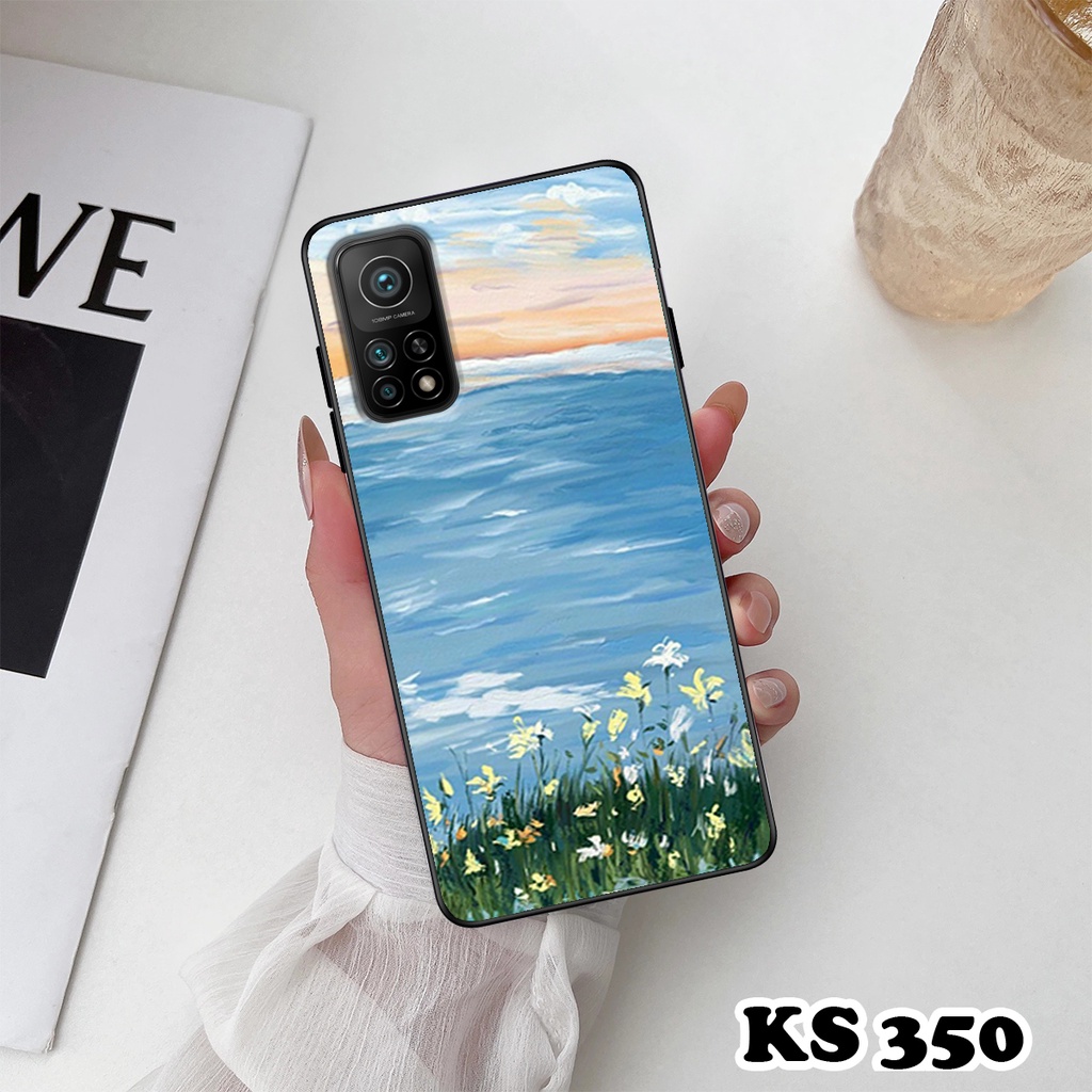 Ốp lưng Xiaomi Mi 10T 5G - Mi 10T Pro 5G - Ốp Xiaomi in hình Cánh đồng hoa - Chất liệu TPU siêu bền