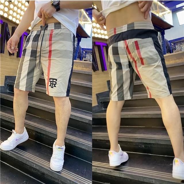 Quần Short Mỏng Màu Sắc Thời Trang Mùa Hè Phong Cách Hàn Quốc Cho Nam Giới