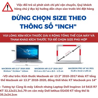 Túi chống sốc da cho Macbook ,laptop