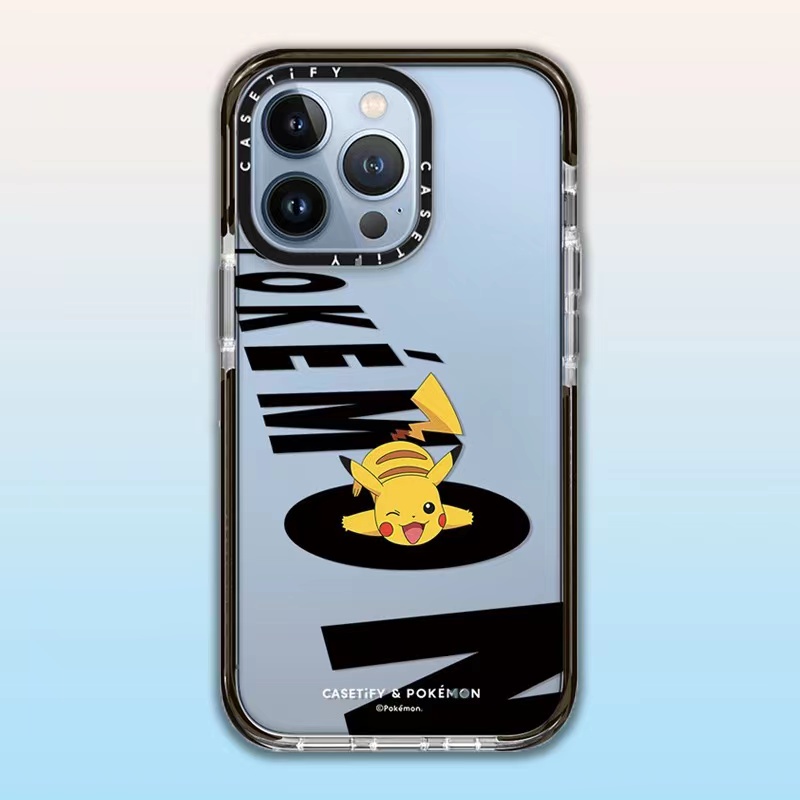Ốp Điện Thoại In Hình Pikachu Cho iPhone 14 13 12 11 Pro MAX X XS MAX XR