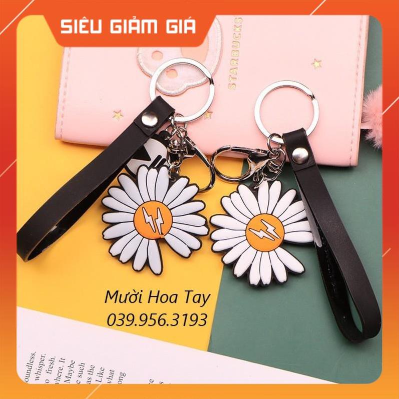 Móc khóa dễ thương hình Hoa cúc xinh xắn MK05 Free ship