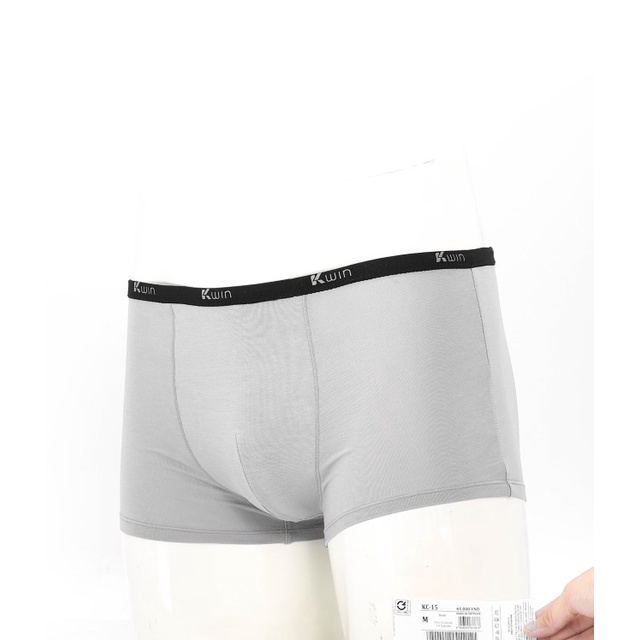 Combo 3 quần lót nam Boxer Kwin chất liệu cotton thiên nhiên mềm mịn, thoáng khí, co giãn thoải mái - KC15