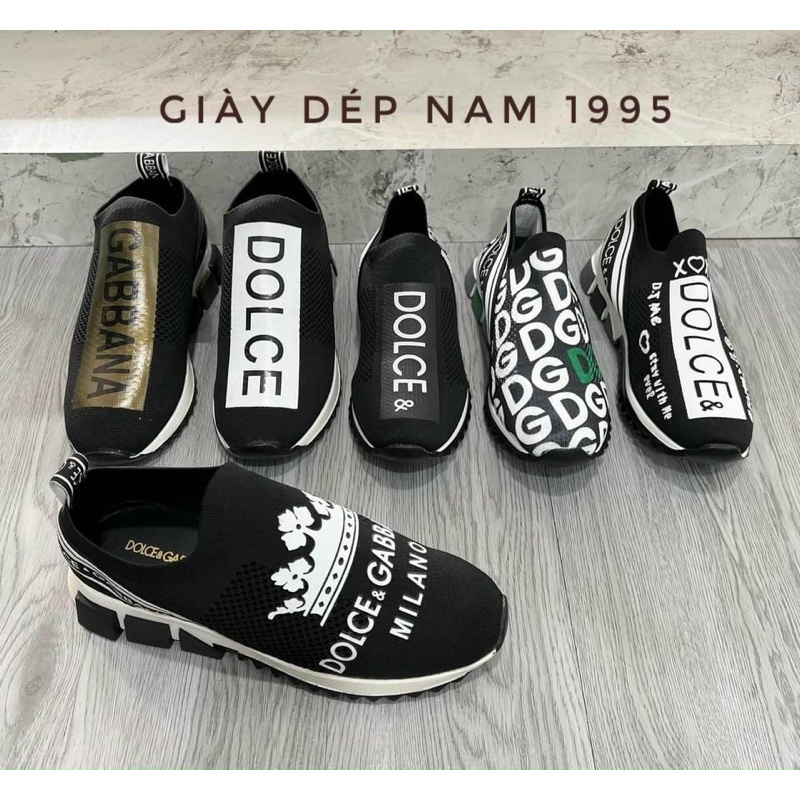 Giày Lười Dolce Gabbana - Giày Slipon Cho Nam - Giày Lười Thời Trang Nam Cao cấp