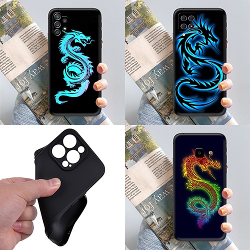 Ốp Điện Thoại Hình Rồng Chống Rơi Cho Samsung Galaxy J4 J6 J8 J2 J5 J7 J730 S6 S7 S8 Plus Edge Core Prime