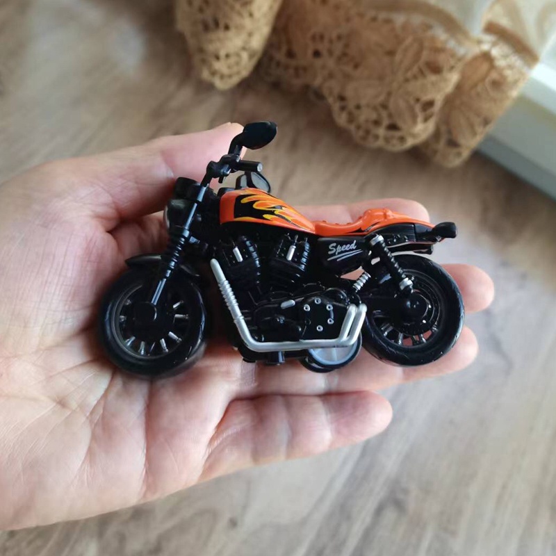 Mô Hình Xe Mô Tô Mini Bằng Kim Loại Với Tỷ Lệ 1 / 36 Độc Đáo Cho Bé