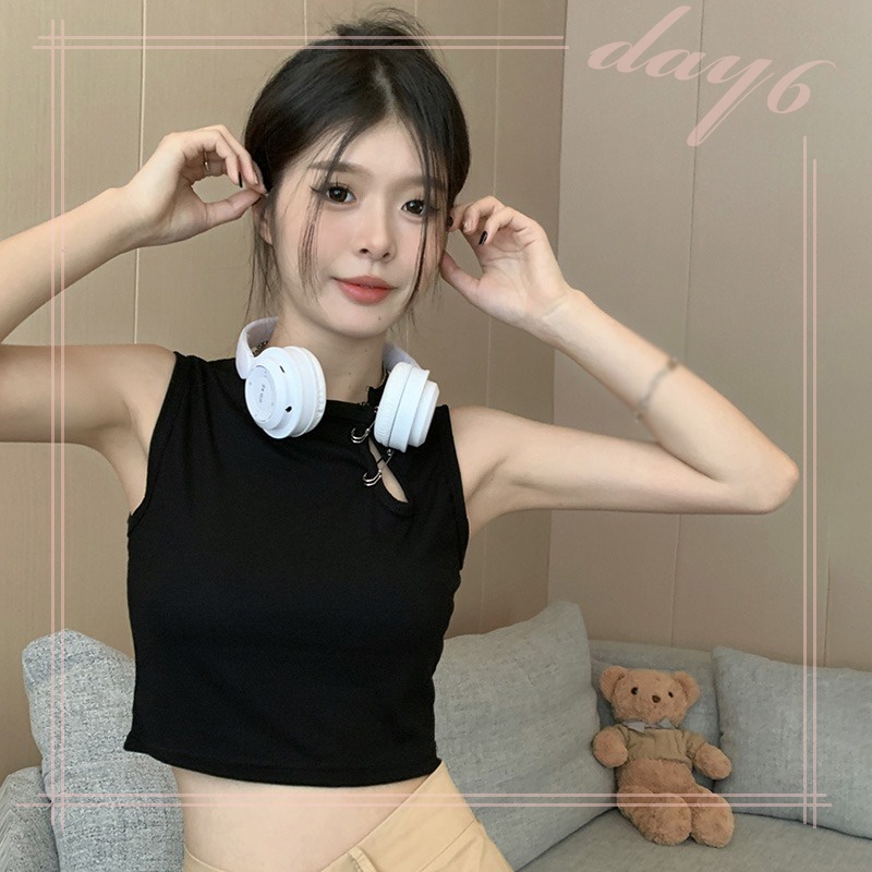 Áo Croptop Sát Nách Thiết Kế Hợp Thời Trang Cho Nữ