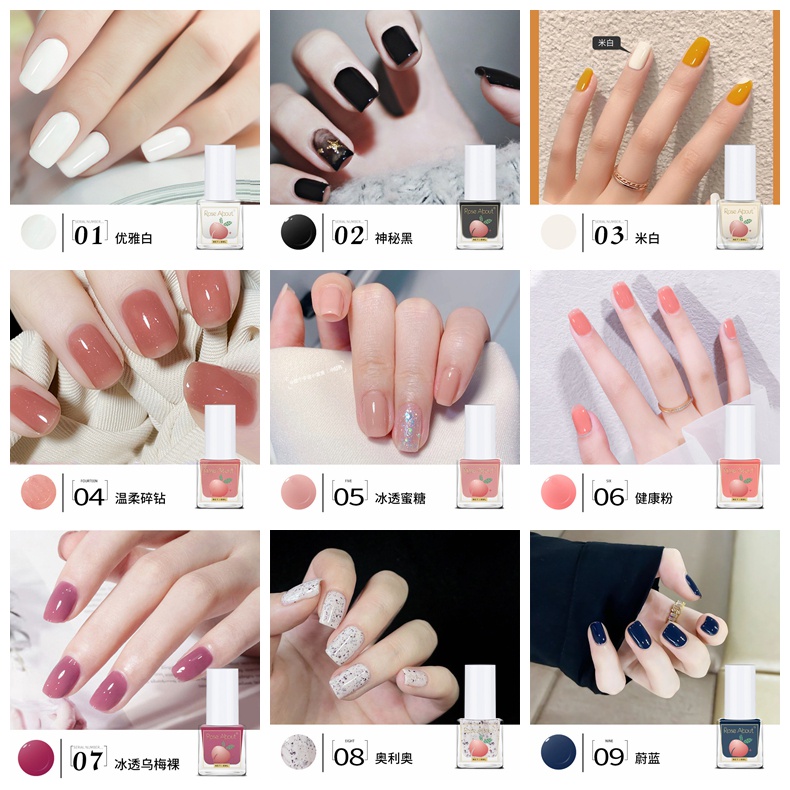 Đá Viên Nhỏ Tẩy Sơn Móng Tay Không Mùi Trong Suốt Nhanh Khô Không Mùi