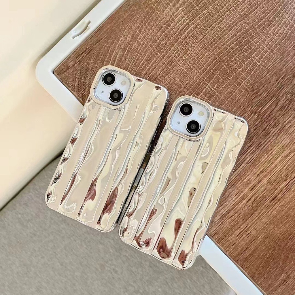 Ốp Điện Thoại tpu Mềm Mạ Điện 3D Thời Trang Cho iphone 14 pro MAX 14 plus 13 pro MAX 12 pro MAX 11 pro MAX X XS XR XS MAX
