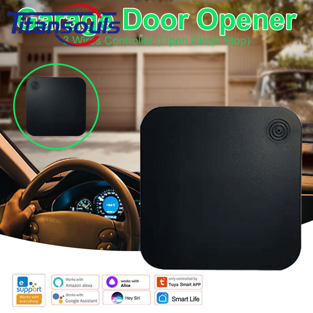Sẵn Sàng✅Tuya WiFi Thông Minh Để Xe Mở Cửa Bộ Điều Khiển Công Tắc WiFi Alexa Mở Google Home Điều Khiển Từ Xa Liên Hệ Với Tiếng Nói Cổng Thông Tin Điện Tử Cao Cấp TTS