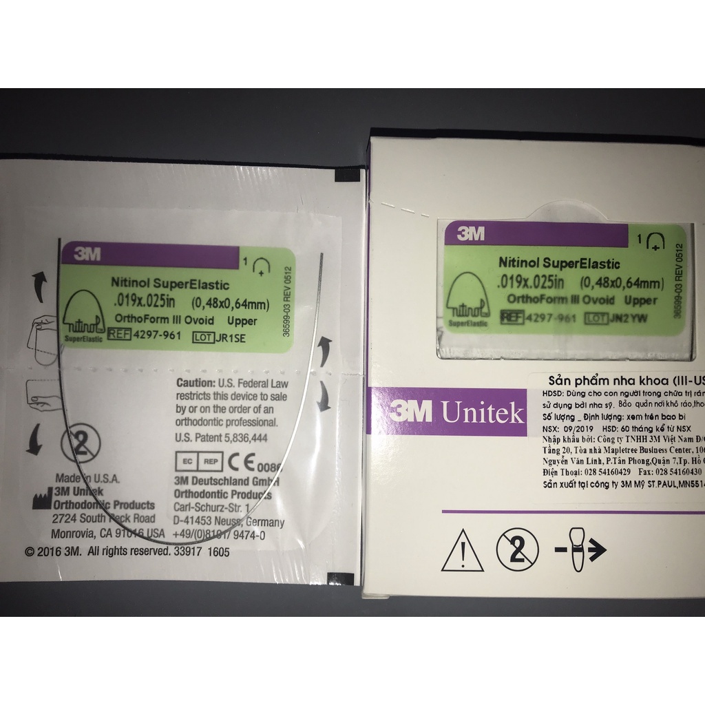 Dây cung nitinol 3M