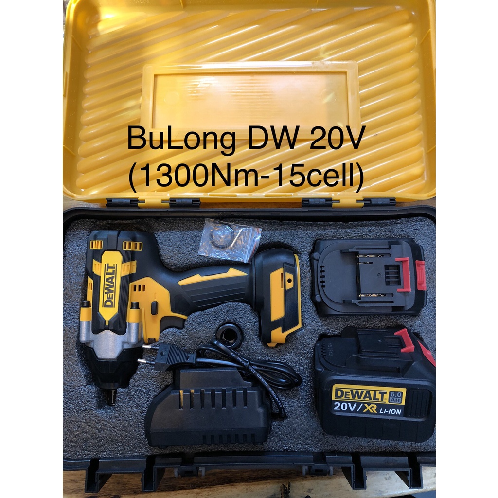 Máy Siết Bu Lông DW 20V  2pin, lõi đồng, không chổi than