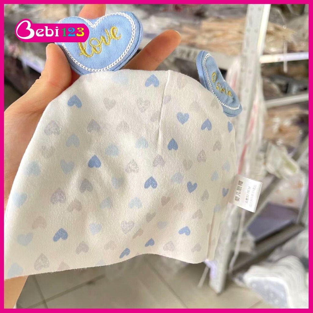 Mũ nón sơ sinh cao cấp Hello Baby cho bé 0-3 tháng