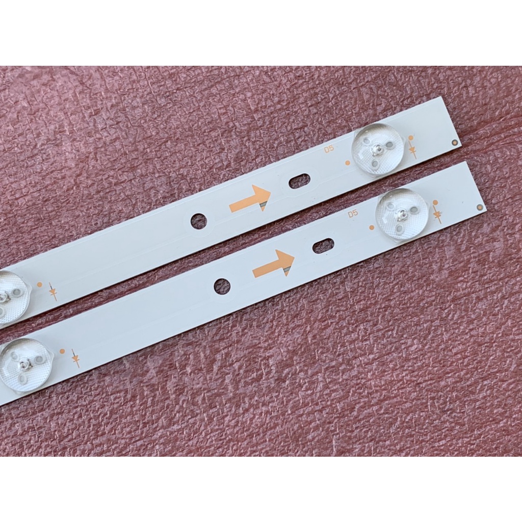 LED TIVI LG 32LF520A 32LF520D MỚI 100% BỘ 2 THANH MỖI THANH 5 BÓNG MỖI BÓNG 3V DÀI 58,8cm SV0320AK4-Rev09-5led-150310
