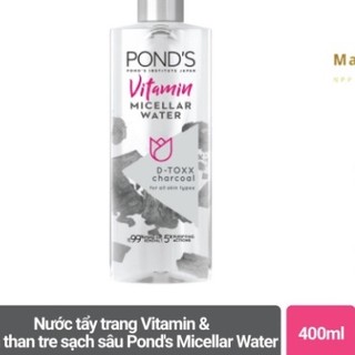 Nước tẩy trang Vitamin Pond's Micellar 400ml