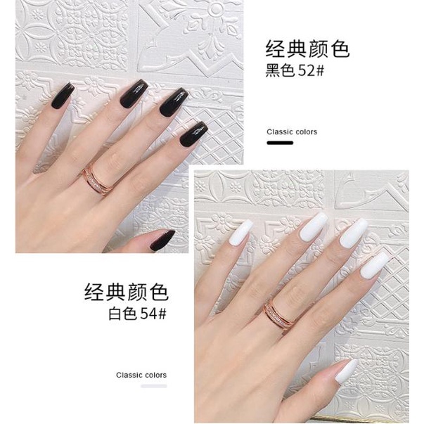 Sơn gel AS mẫu chai vuông 60 màu siêu hot  15ml