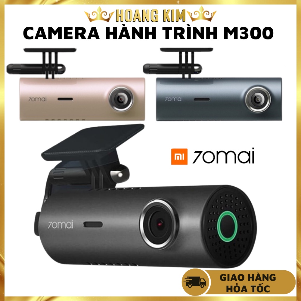 Camera hành trình 70mai Dash Cam M300-Bản quốc tế-Độ nét cao-Kết nối wifi-Độ phân giải 2k- Bảo hành 