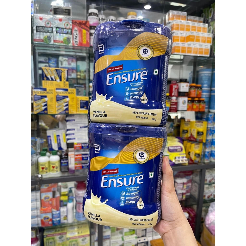 {Mới} Sữa dinh dưỡng En.sure Abbott cho người già, ốm 400g - siêu thị mỹ