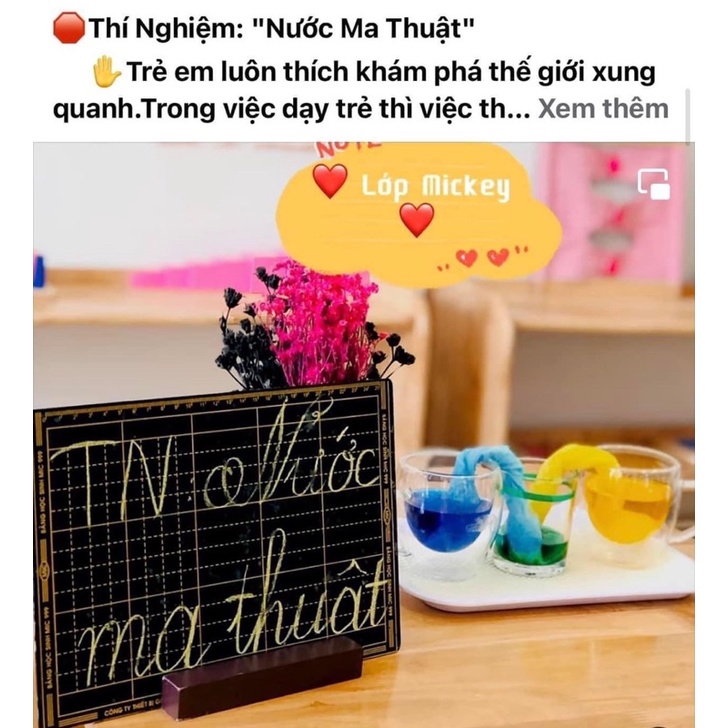 Combo 7 màu thực phẩm cho bé làm thí nghiệm khoa học vui sáng tạo