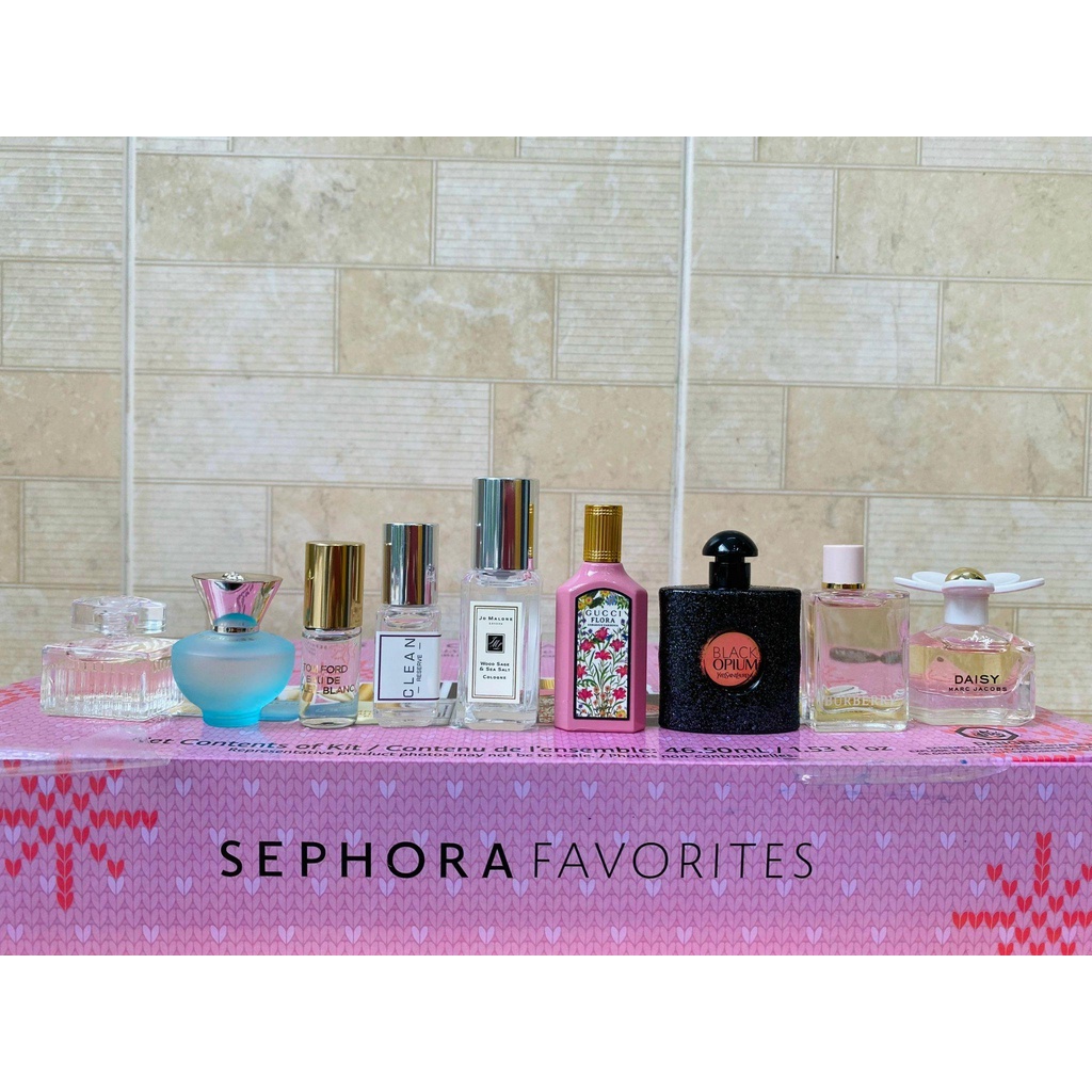 (MẪU MỚI 2023) SET NƯỚC HOA SEPHORA FAVOURITES DELUXE PERFUME SAMPLE