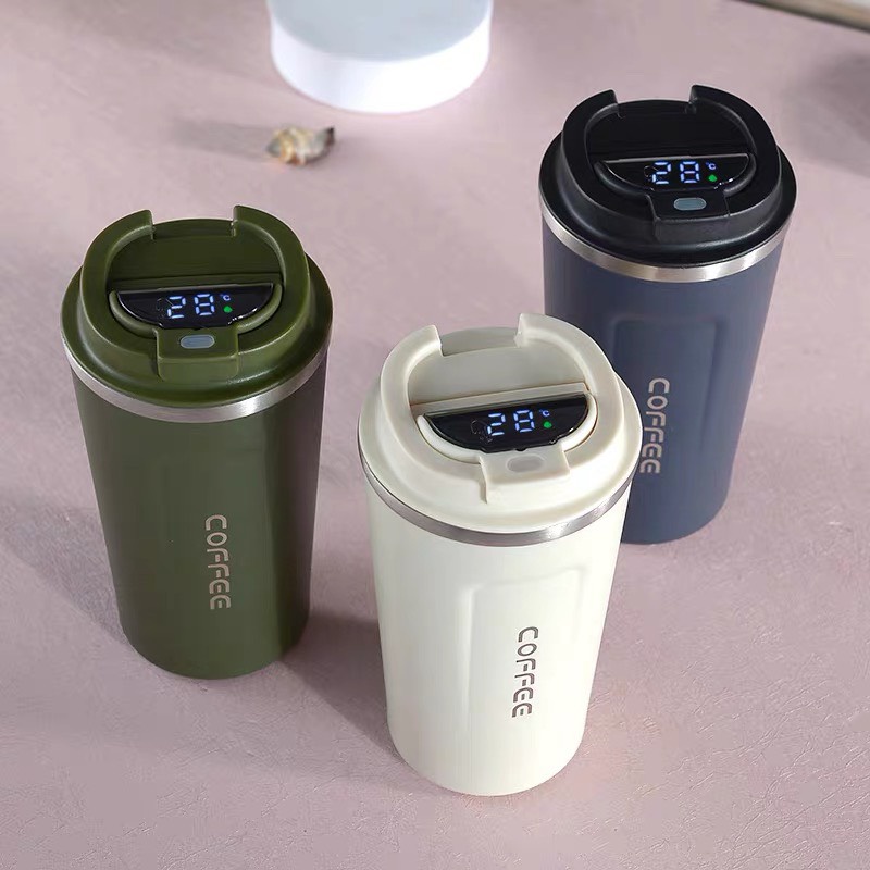 Bình giữ nhiệt Coffee kiểu dáng Châu Âu cao cấp dung tích 500ml