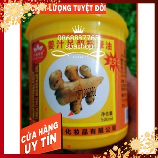 Kem massage chân gừng dùng trong spa thẫm mỹ viện